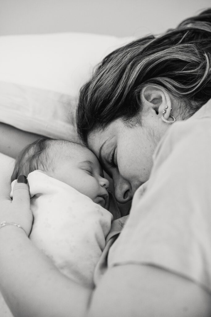 samen slapen met je baby