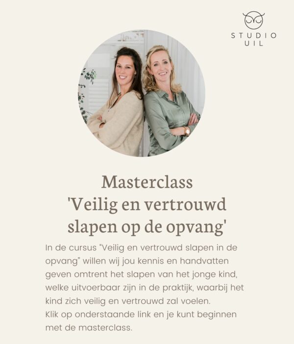 Cursus Veilig en vertrouwd slapen in de opvang
